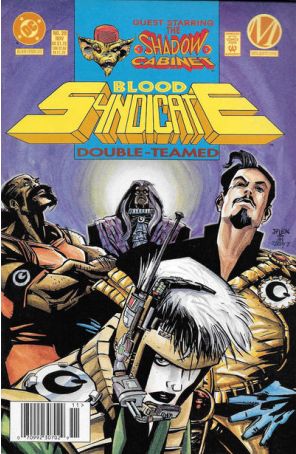 Blood Syndicate 20 (Newsstand) published by DC with cover art by John Paul Leon