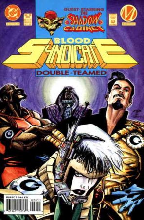 Blood Syndicate 20 published by DC with cover art by John Paul Leon