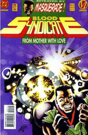 Blood Syndicate 21 published by DC with cover art by Chris Cross