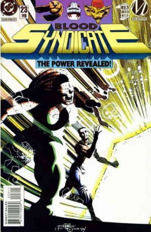 Blood Syndicate 23 published by DC with cover art by Chris Cross