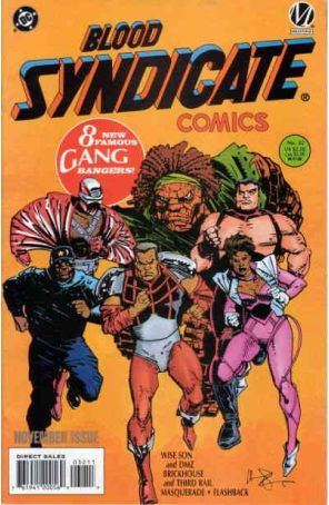 Blood Syndicate 32 published by DC with cover art by Howard Chaykin