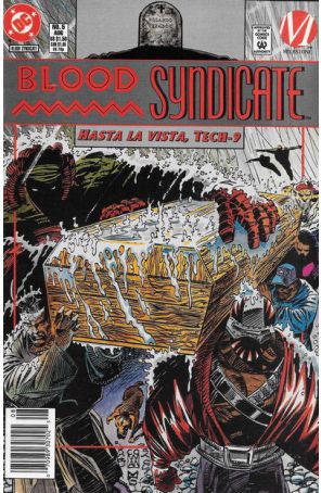 Blood Syndicate 5 (Newsstand) published by DC with cover art by Denys Cowan