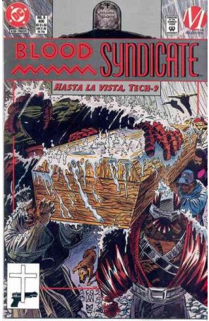Blood Syndicate 5 published by DC with cover art by Denys Cowan
