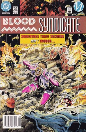Blood Syndicate 6 (Newsstand) published by DC with cover art by Chris Cross