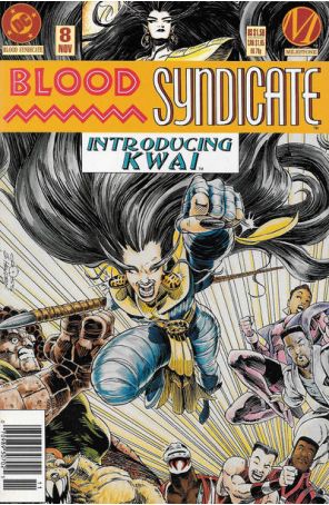 Blood Syndicate 8 (Newsstand) published by DC with cover art by Chris Cross