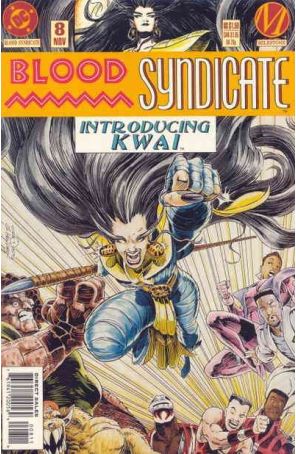 Blood Syndicate 8 published by DC with cover art by Chris Cross