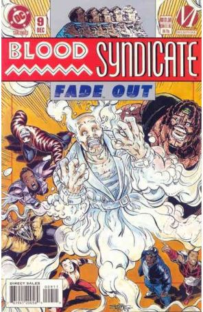 Blood Syndicate 9 published by DC with cover art by Chris Cross
