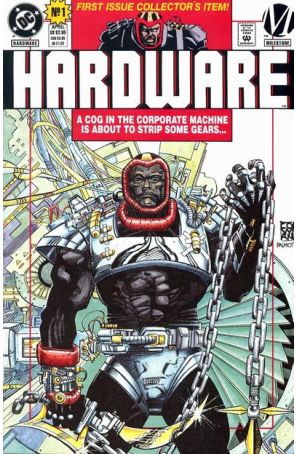 Hardware 1A published by DC with cover art by Denys Cowan