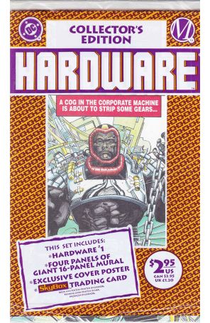 Hardware 1 (with poster) published by DC with cover art by Denys Cowan