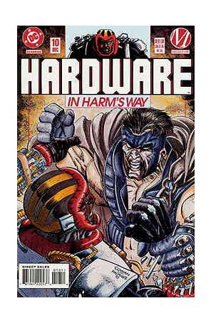 Hardware 10 published by DC with cover art by Denys Cowan