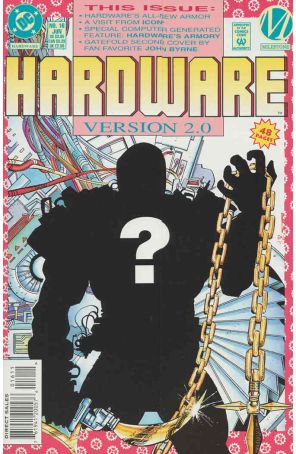 Hardware 16SC published by DC with cover art by Denys Cowan, John Byrne