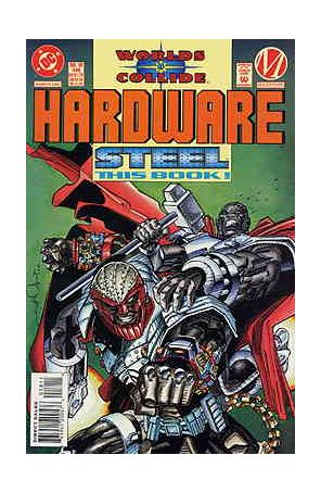 Hardware 18 published by DC with cover art by Denys Cowan