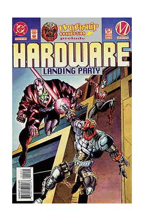 Hardware 19 published by DC with cover art by Humberto Ramos