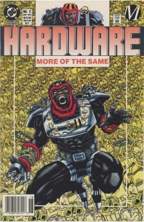 Hardware 2 (Newsstand) published by DC with cover art by Denys Cowan