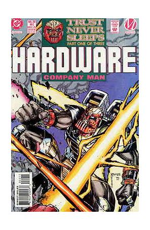 Hardware 22 published by DC with cover art by Humberto Ramos