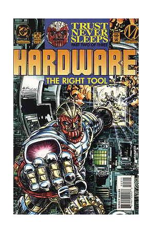 Hardware 23 published by DC with cover art by Mark D. Bright