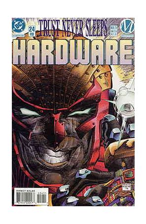 Hardware 24 published by DC with cover art by Prentis Rollins