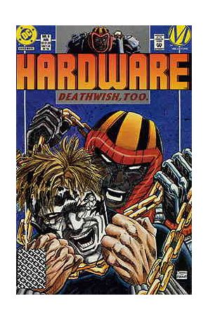 Hardware 6 published by DC with cover art by Denys Cowan
