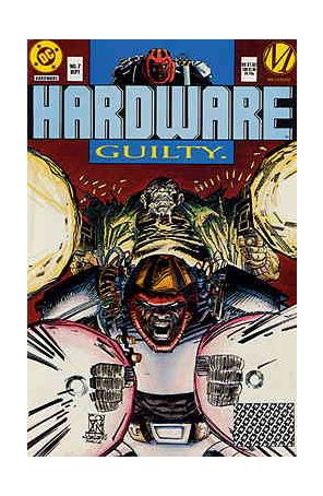 Hardware 7 published by DC with cover art by Denys Cowan