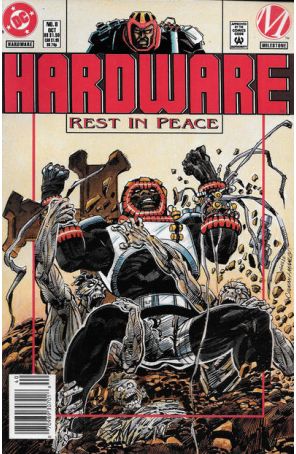 Hardware 8 (Newsstand) published by DC with cover art by Denys Cowan