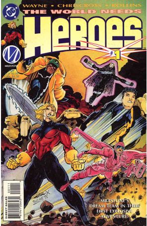 Heroes (Milestone) 1 published by DC with cover art by Chris Cross