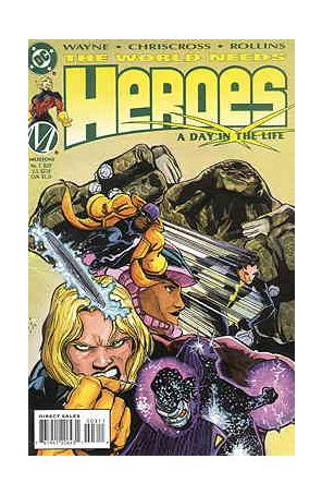 Heroes (Milestone) 3 published by DC with cover art by Chris Cross