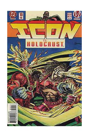 Icon 10 published by DC with cover art by Mark D. Bright