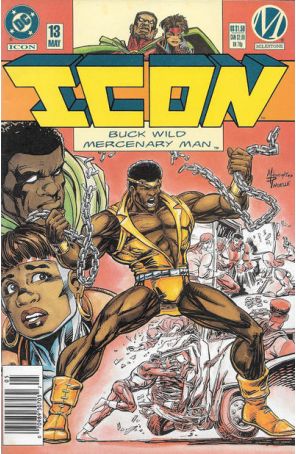 Icon 13 (Newsstand) published by DC with cover art by Mark D. Bright