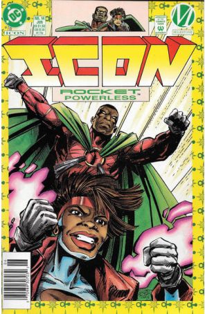 Icon 14 (Newsstand) published by DC with cover art by John Byrne