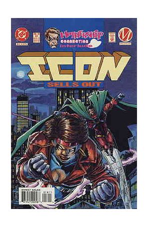Icon 18 published by DC with cover art by Mark D. Bright