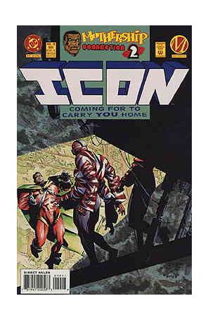 Icon 19 published by DC with cover art by Mark D. Bright