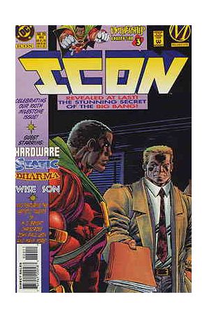 Icon 20 published by DC with cover art by Mark D. Bright
