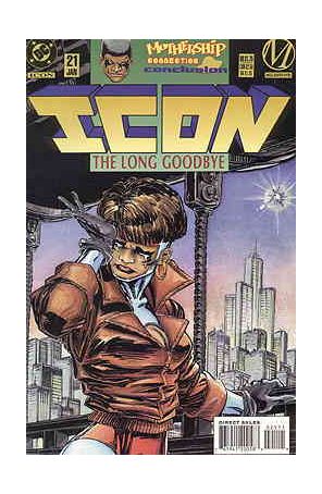 Icon 21 published by DC with cover art by Mark D. Bright