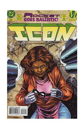Icon 23 published by DC with cover art by Mark D. Bright
