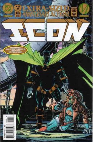 Icon 25 published by DC with cover art by Mark D. Bright