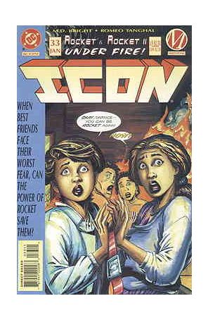 Icon 33 published by DC with cover art by Mark D. Bright