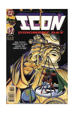 Icon 34 published by DC with cover art by Mark D. Bright