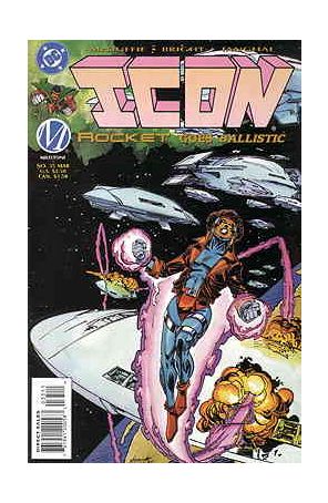 Icon 35 published by DC with cover art by Mark D. Bright