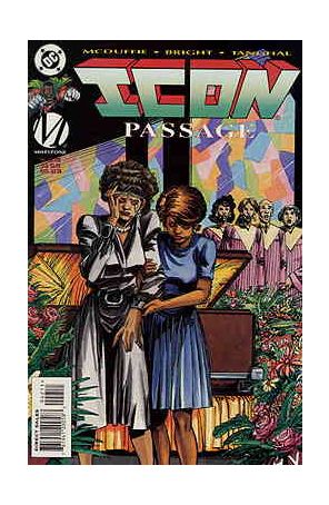 Icon 42 published by DC with cover art by Mark D. Bright