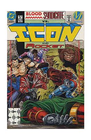 Icon 6 published by DC with cover art by Mark D. Bright