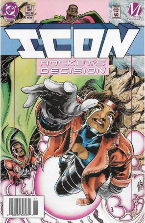 Icon 7 (Newsstand) published by DC with cover art by Chris Cross