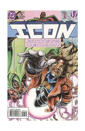 Icon 7 published by DC with cover art by Chris Cross