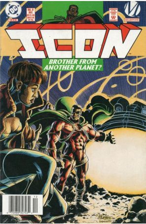 Icon 8 (Newsstand) published by DC with cover art by Chris Cross
