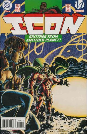 Icon 8 published by DC with cover art by Chris Cross