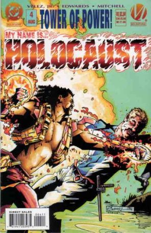 My Name Is Holocaust 4 published by DC with cover art by Tommy Lee Edwards