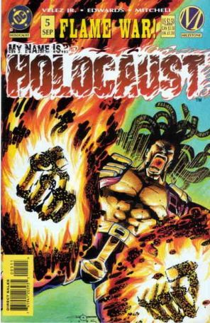 My Name Is Holocaust 5 published by DC with cover art by Chris Cross