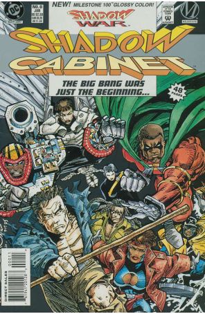 Shadow Cabinet 0 published by DC with cover art by Walt Simonson