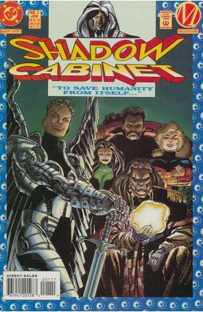 Shadow Cabinet 1 published by DC with cover art by John Byrne