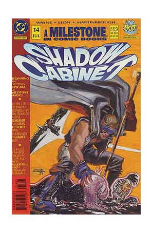 Shadow Cabinet 14 published by DC with cover art by John Paul Leon