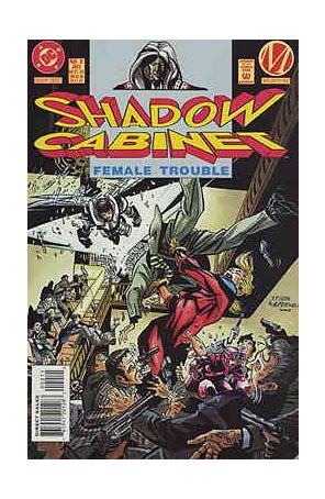 Shadow Cabinet 2 published by DC with cover art by John Paul Leon